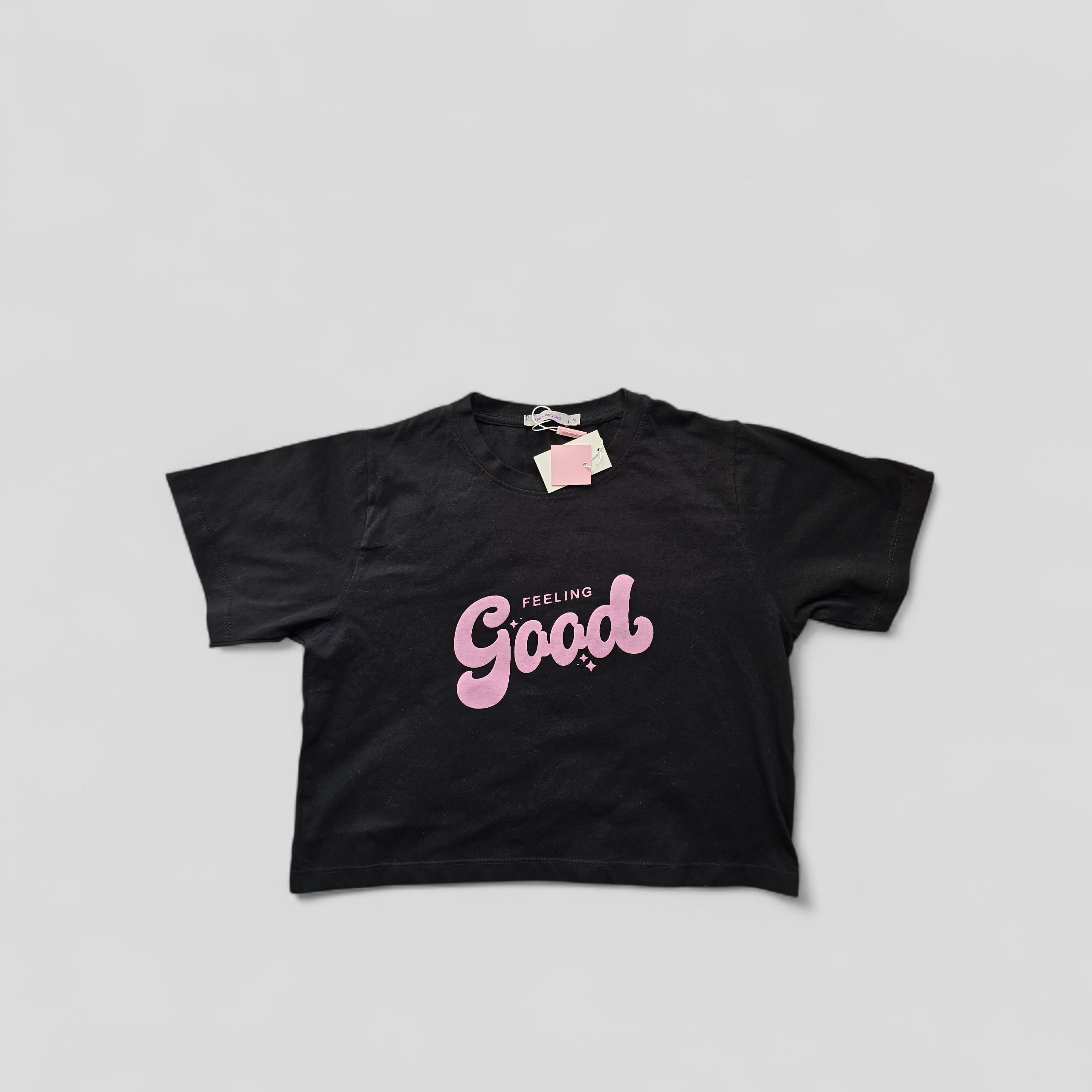 20251123_122354 تیشرت کراپ دخترانه مشکی